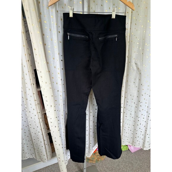 International Concepts INC Stretch Wide Leg Back Zipper Pockets Trouser Pants 6 - Picture 3 of 5